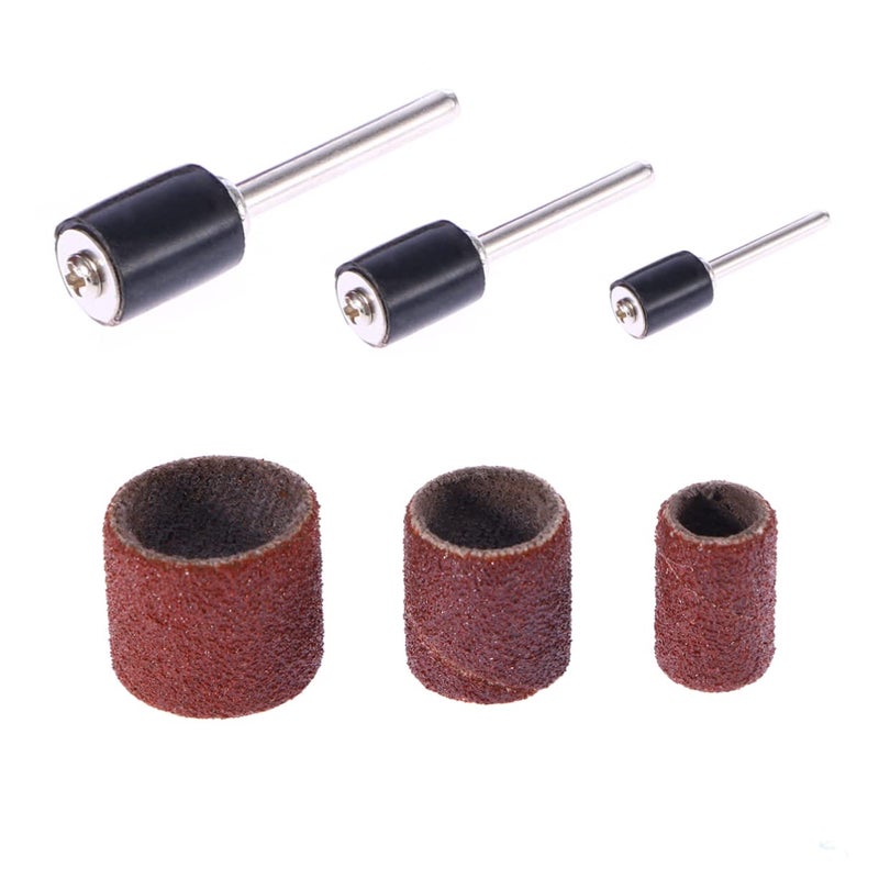 VICASKY 102pcs Sanding Bands for Nail Drill Sandpaper Discs Set Drum Sander - Image 2